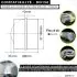 Clapet Anti-Retour 150 mm en Acier Galvanisé - Ventilation Silencieuse et Efficace - Idéal pour Hottes de Cuisine, Extracteurs et Sèche-Linge - DN150
