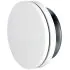 Bouche VMC 125 mm Réglable en Acier Blanc Laqué - Insufflation - Durable et Élégante - VMC Simple et Double Flux - Installation Mur ou Plafond - DN125