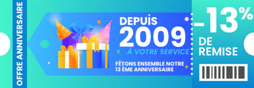 Offre anniversaire